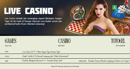 Totogel - Situs Judi Online Terpercaya dan Terbaik di Asia