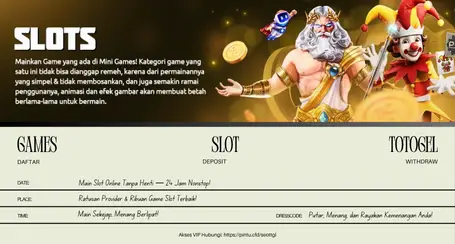 Totogel - Situs Judi Online Terpercaya dan Terbaik di Asia